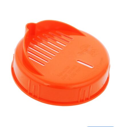 Capac cu strecurătoare plastic la borcan